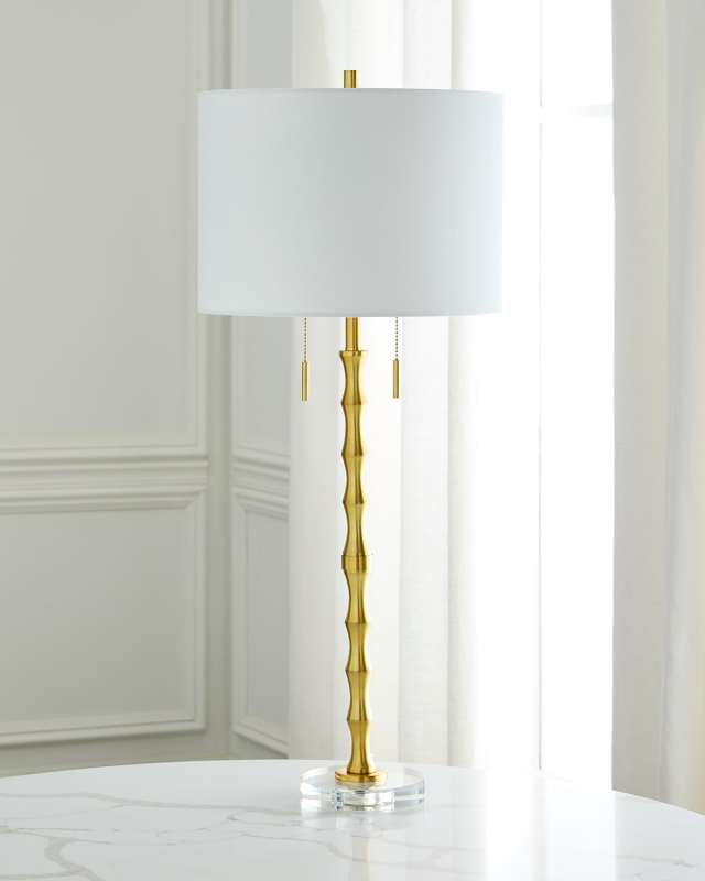 Bamboo 34" Table Lamp